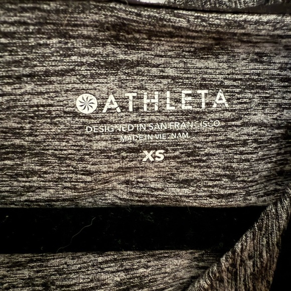 Athleta Gray Heather Uptempo Full Zip Hoodie - Picture 2 of 4